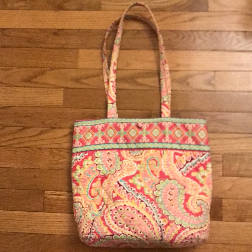 Capri melon Vera Bradley tote bag!